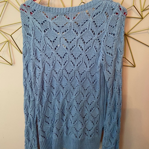 Medium Loft blue sweater. New with tags - Picture 2 of 4